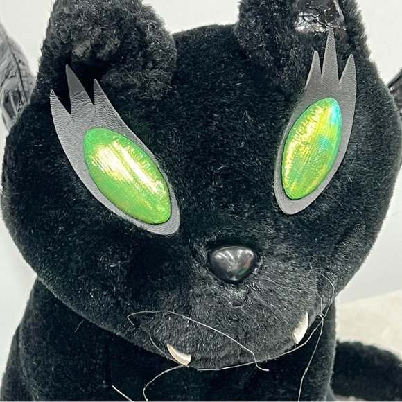 Jim Balent Studios plush goblin vampire black cat green eyes spooky Halloween - Picture 2 of 15